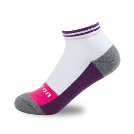 [BY_Glove]  Colton Ankle Golf Socks, Athletic Running Socks Cushioned Breathable Low Cut Sports Tab Socks for Women, GMS40012 _  One box of 50 Pairs, golf socks _ Made in Korea